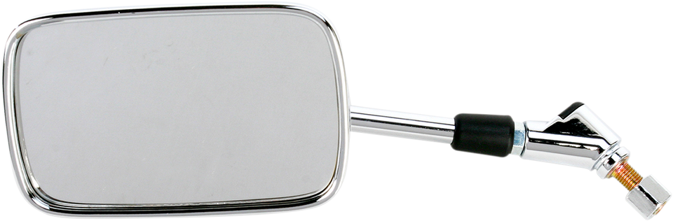 Mirror - Side View - Rectangle - Chrome - Left - Lutzka's Garage
