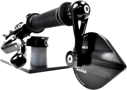 Mirror - MONZA - Side View - Cat Eye - Black - Lutzka's Garage