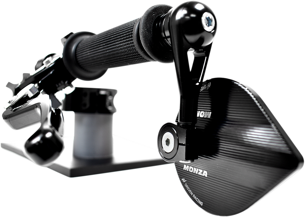 Mirror - MONZA - Side View - Cat Eye - Black - Lutzka's Garage