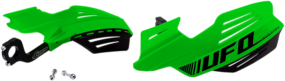 Handguards - Vulcan - Green - Lutzka's Garage