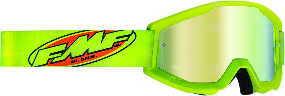 PowerCore Goggles - Core - Yellow - Gold Mirror - Lutzka's Garage