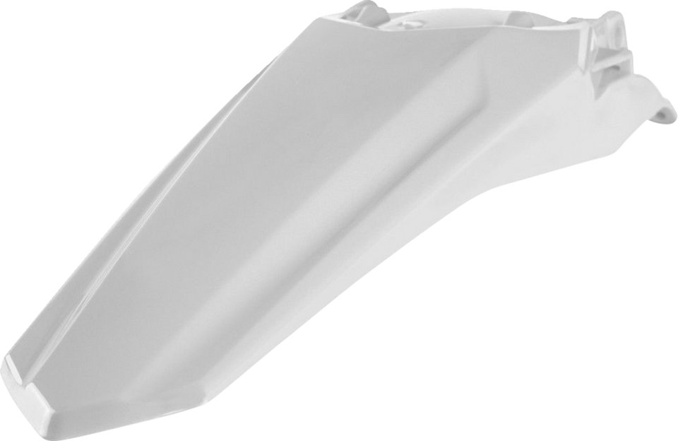 Fender - Rear - White - CRF 450R - Lutzka's Garage