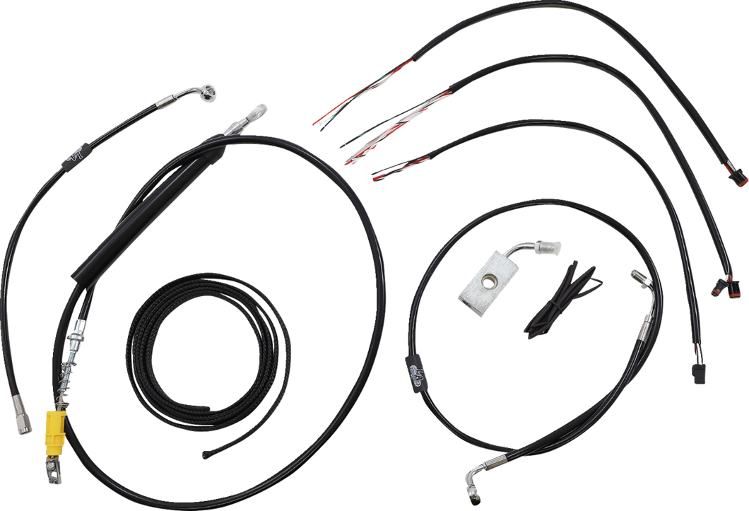 Handlebar Cable/Brake Line Kit - Quick Connect - Complete - 18