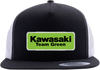 Kawasaki Team Green Hat - Black/White - Lutzka's Garage