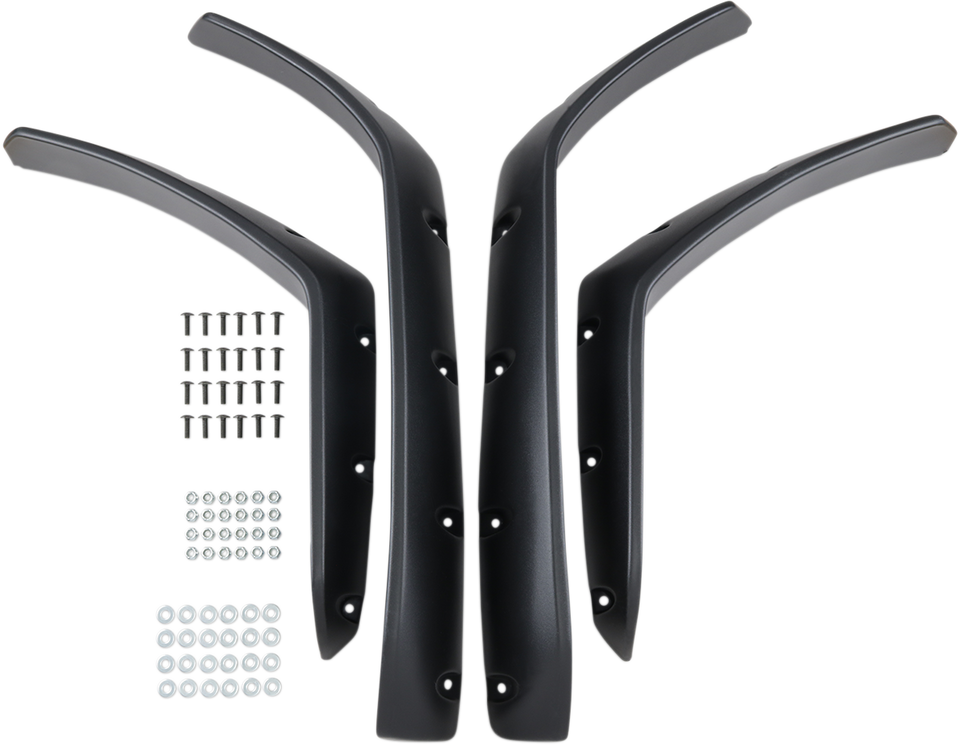 Fender Flares - Textured Black - Polaris