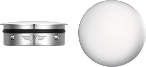 Swing Arm Covers - Custom - Stainless Steel - Lutzka's Garage