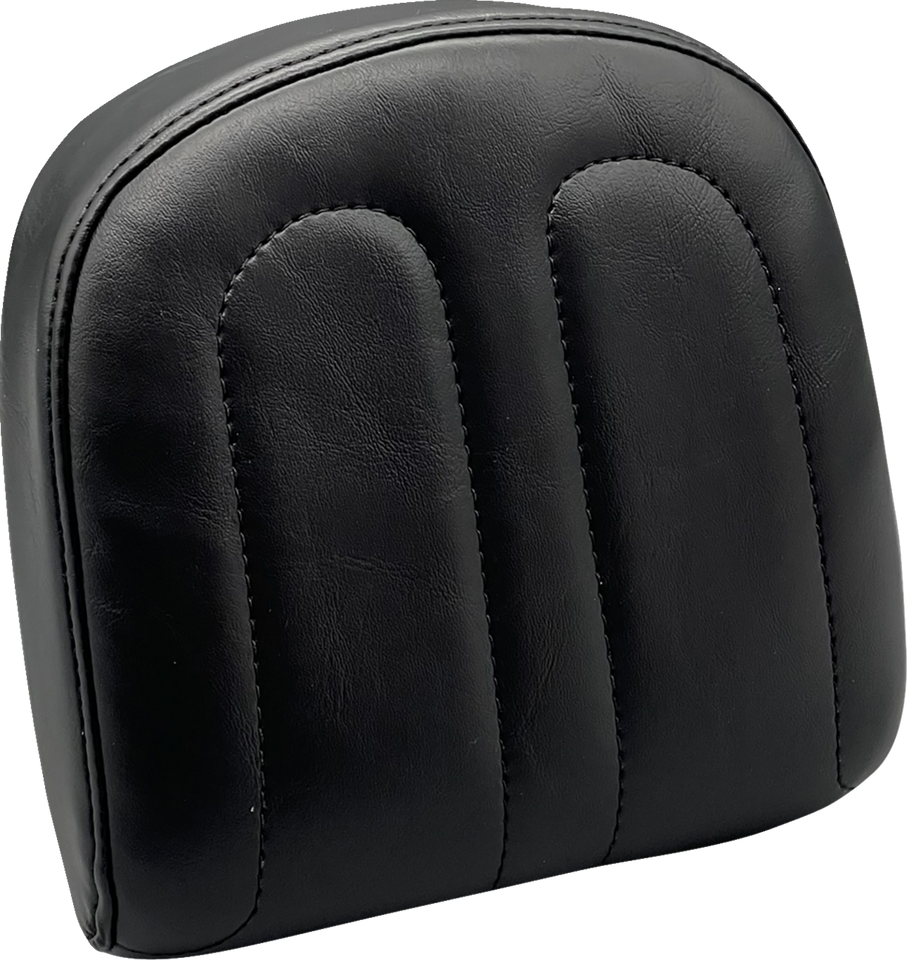 Sissy Bar Pad - Small - Maverick - Shiny Black - Lutzka's Garage