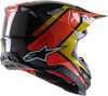 Supertech M10 Helmet - Meta 2 - MIPS® - Black/Yellow/Orange - Small - Lutzka's Garage