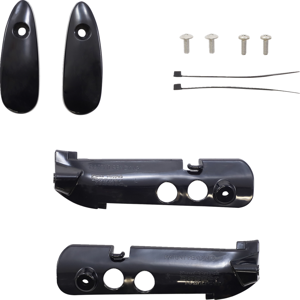 Turn Signal Eliminator - Black - Road Glide - Lutzka's Garage