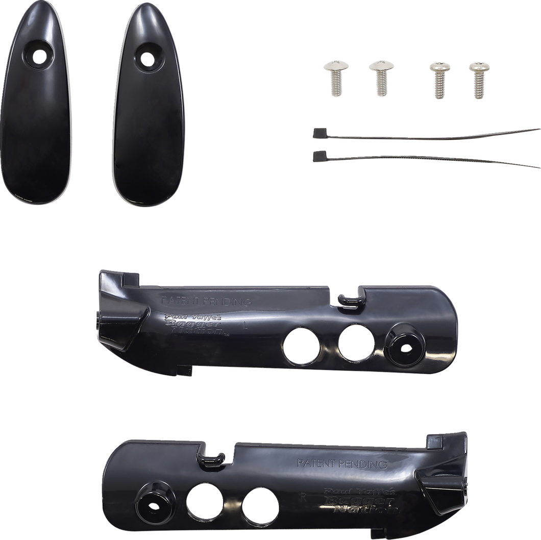 Turn Signal Eliminator - Black - Road Glide - Lutzka's Garage