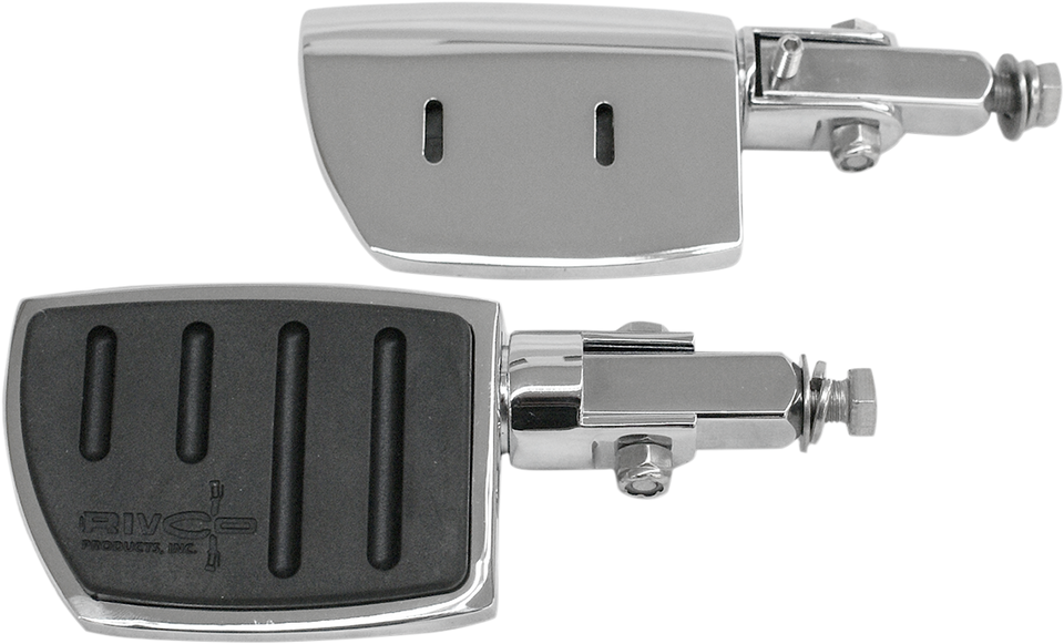 Flatfoot Wide Pegs - Chrome - Lutzka's Garage