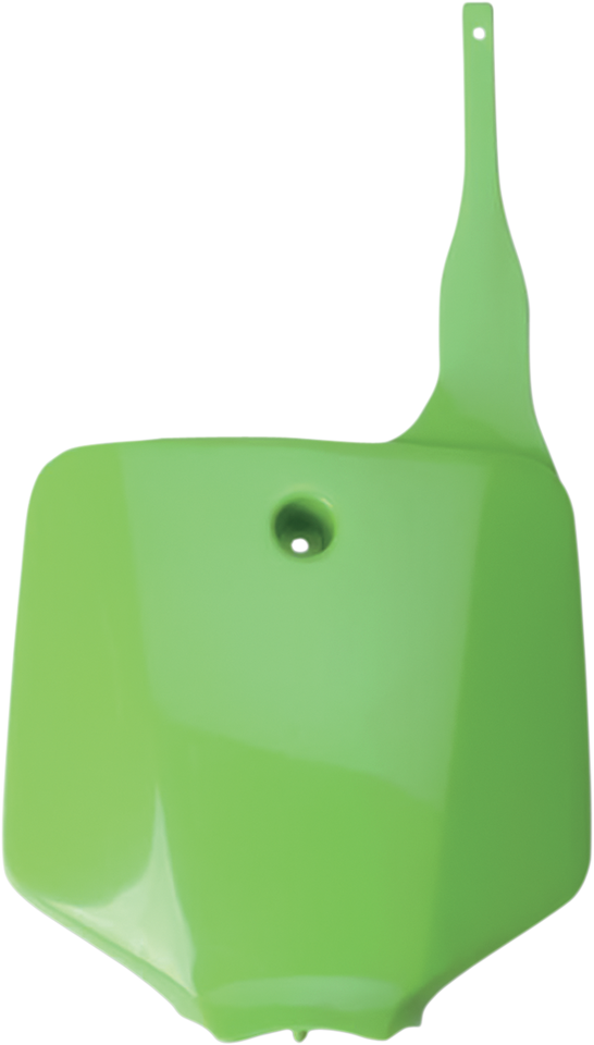 Front Number Plate - KX Green