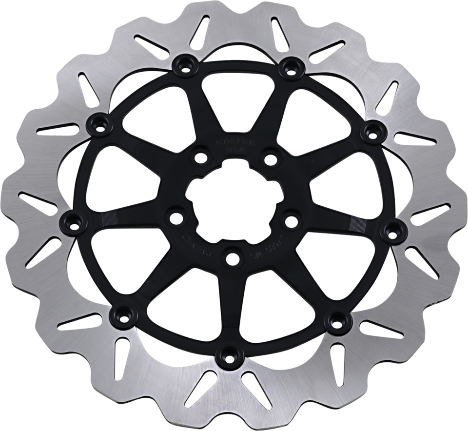 Wave® Rotor - Black - 12.5" - Lutzka's Garage