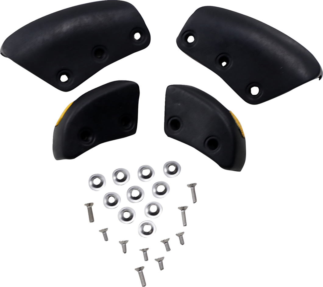 Rubber Slider Kit - Black - Lutzka's Garage