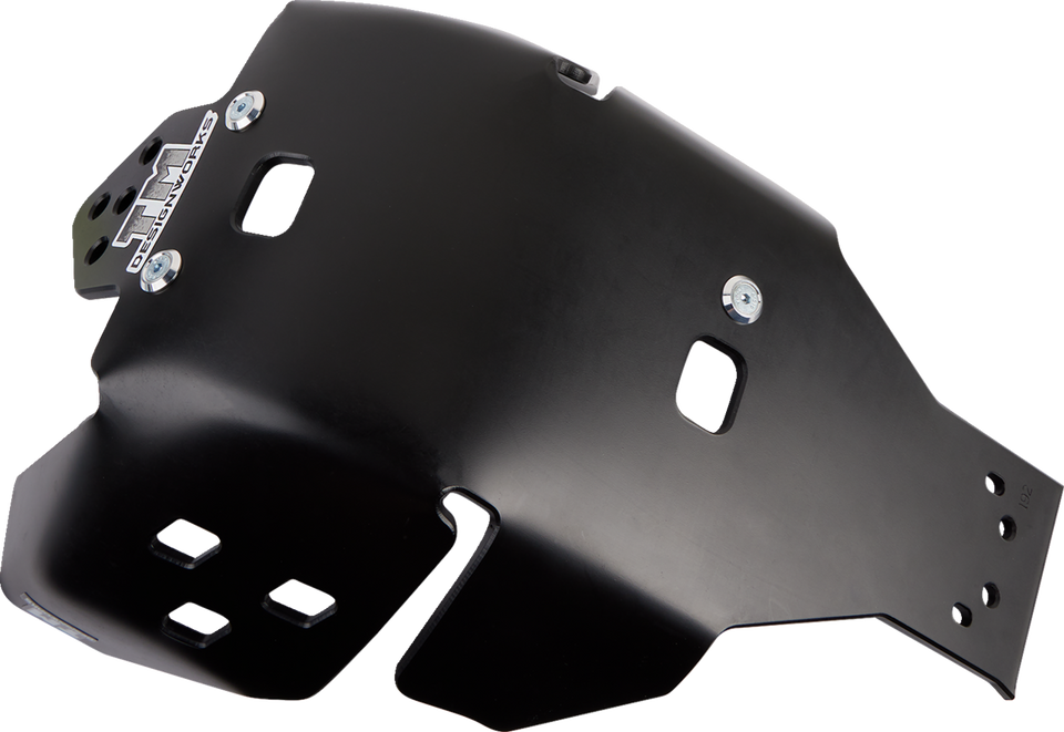 Skid Plate - Black - Kawasaki - Lutzka's Garage