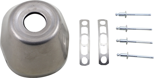 End Cap - Titanium - Lutzka's Garage