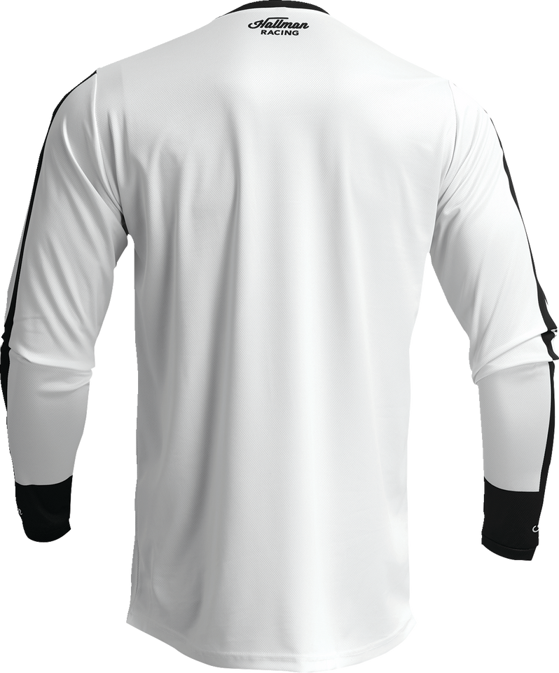 Differ Roosted Jersey - White/Black - Small - Lutzka's Garage