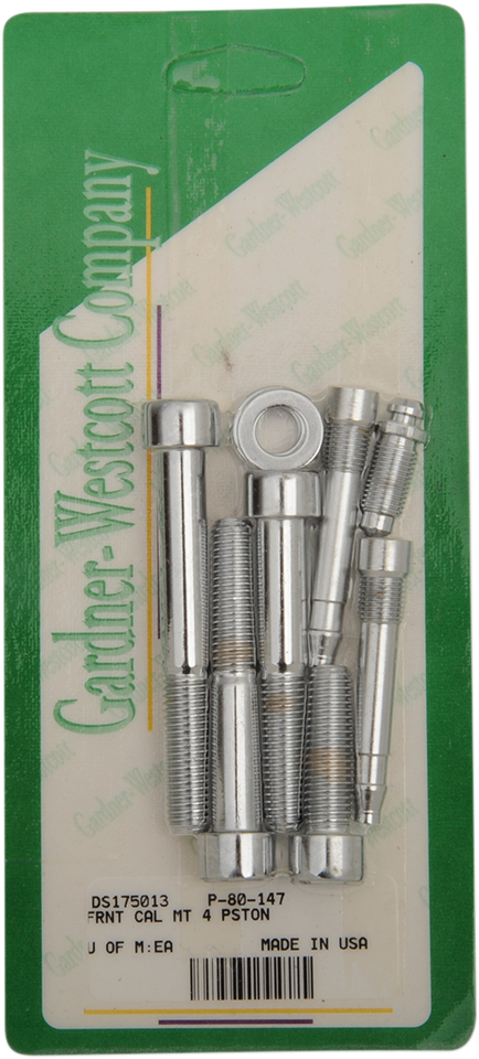 Mounting Bolt Kit - Brake Caliper - Socket-Head - Front