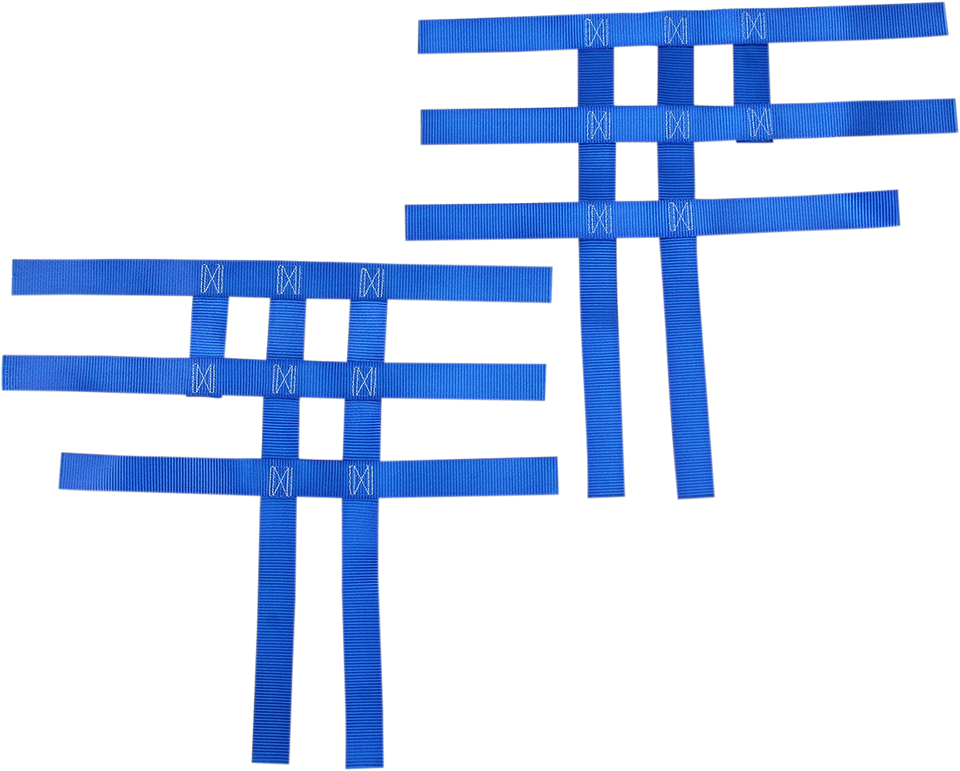 Nerf Bar Net - Blue - Yamaha/Honda - Lutzka's Garage