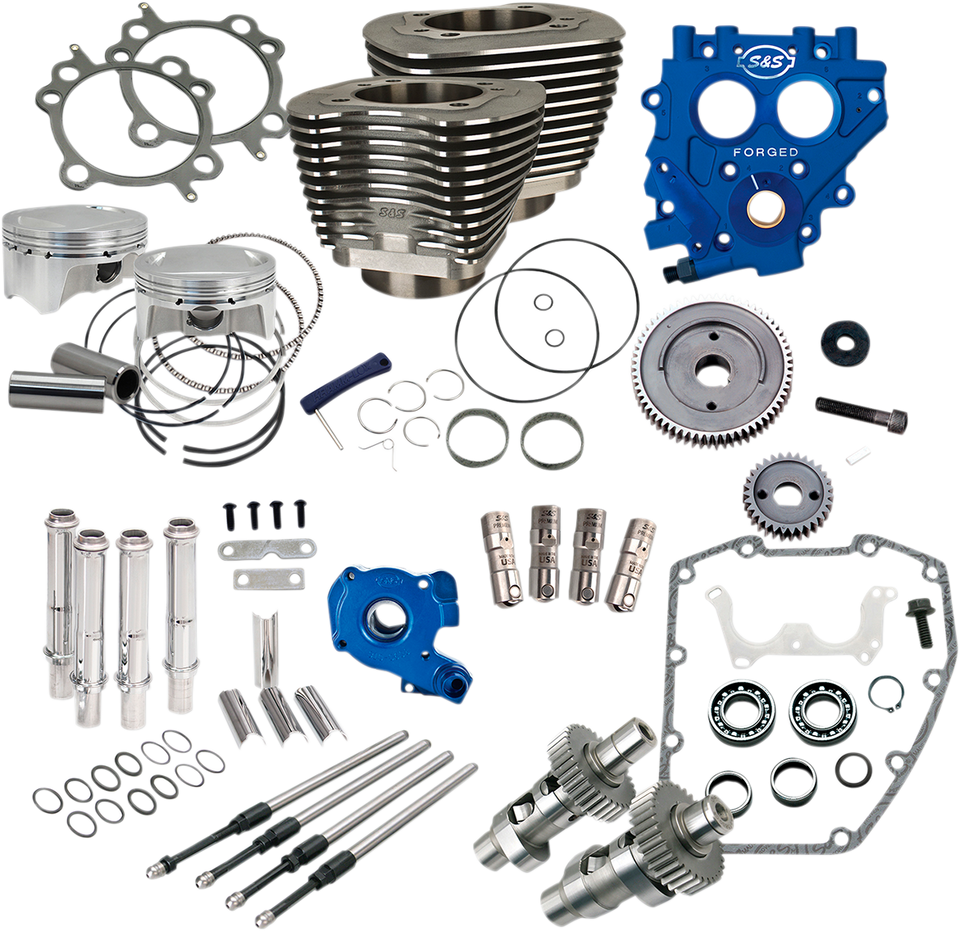 100" Power Package Performance Kit - Gear Drive - Black - Lutzka's Garage