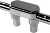 Risers - 3" - Big Buffalo - Top - Chrome - Lutzka's Garage