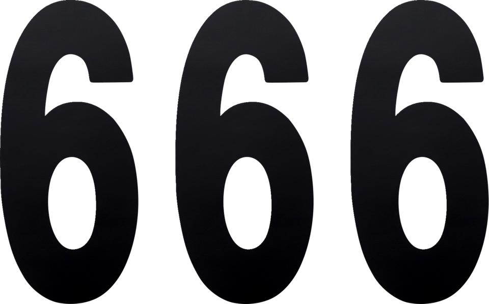 FX Number 6 - Black - 8" - Lutzka's Garage