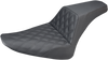 Step-Up Seat - Front Lattice Stitch - Black - FLS - Lutzka's Garage