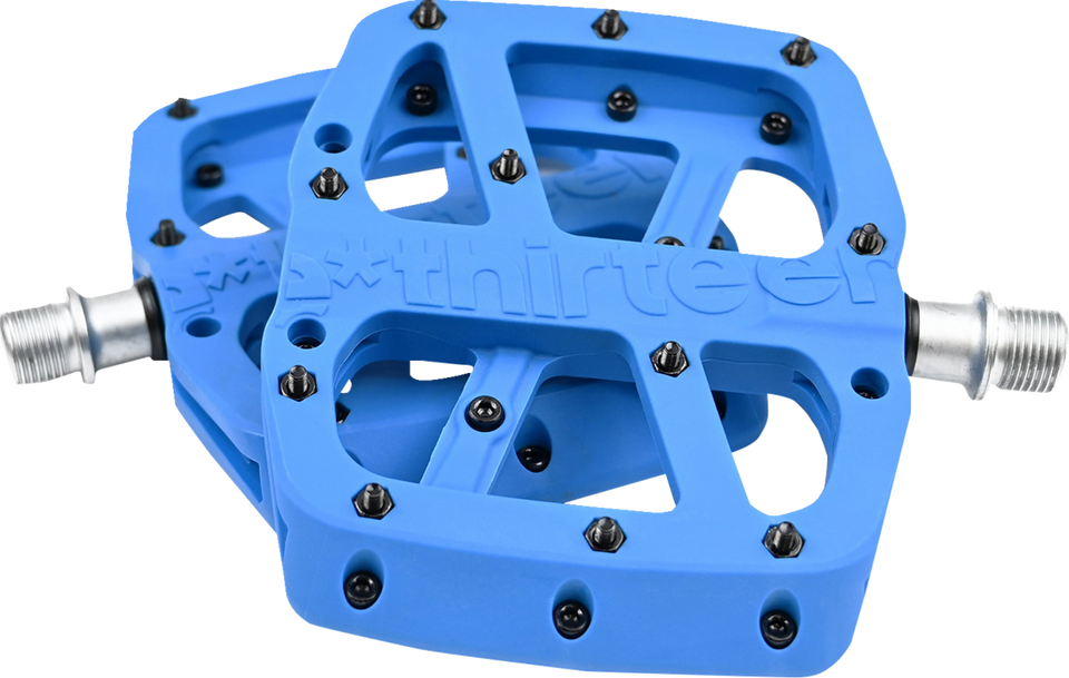 Base Pedals - Flat - Blue - Lutzka's Garage