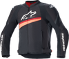 T-GP Plus R v4 Airflow Jacket - Black/ Red Fluo - Small - Lutzka's Garage