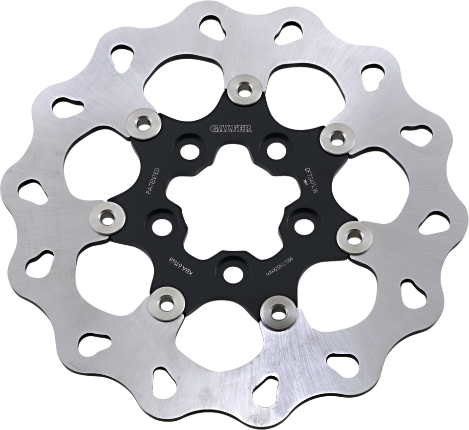 Wave® Brake Rotor - Rear - Black Carrier