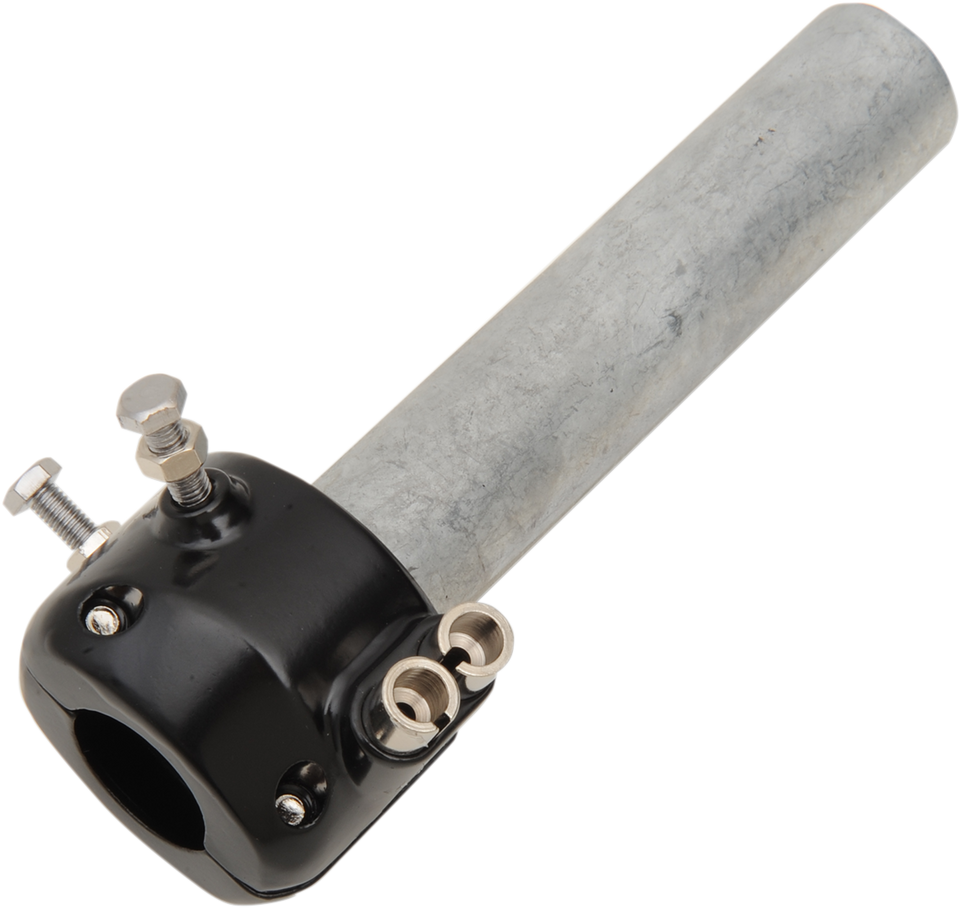 Throttle - Dual Cable - 7/8" - Black - Lutzka's Garage