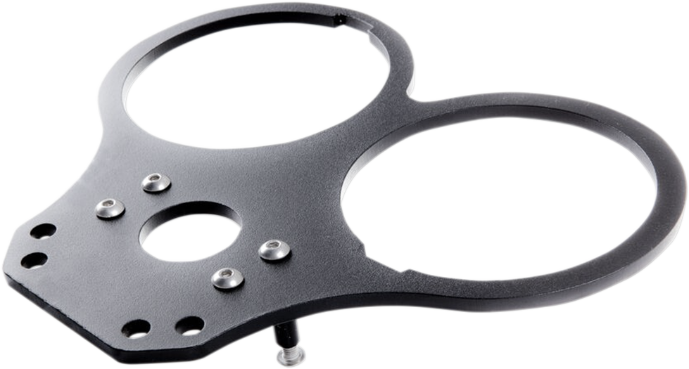 Dual Flat Gauge Mount Cluster