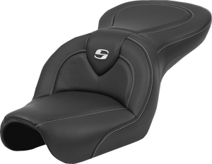 Roadsofa™ Seat - Carbon Fiber - Black Stitch - without Backrest - FL 04-05 - Lutzka's Garage