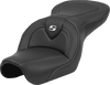 Roadsofa™ Seat - Carbon Fiber - Black Stitch - without Backrest - FL 04-05 - Lutzka's Garage
