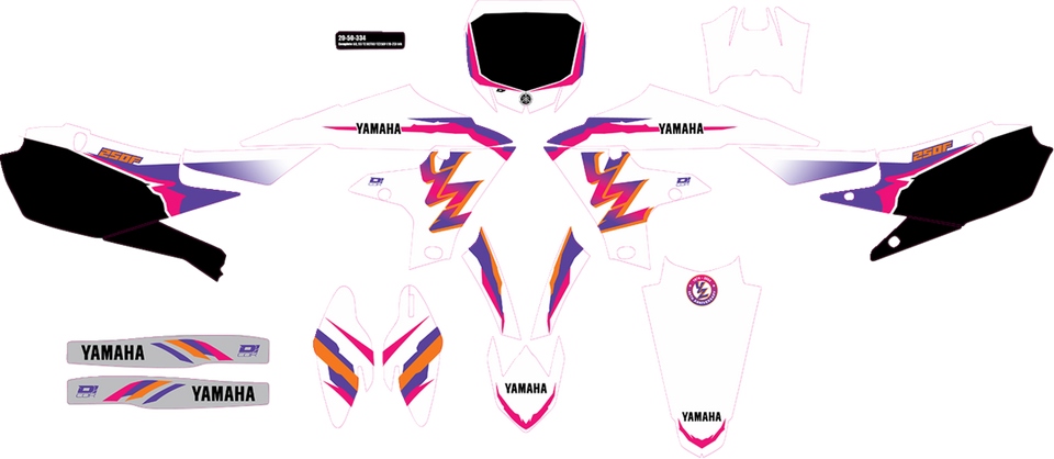 Graphic Kit - YZ Retro