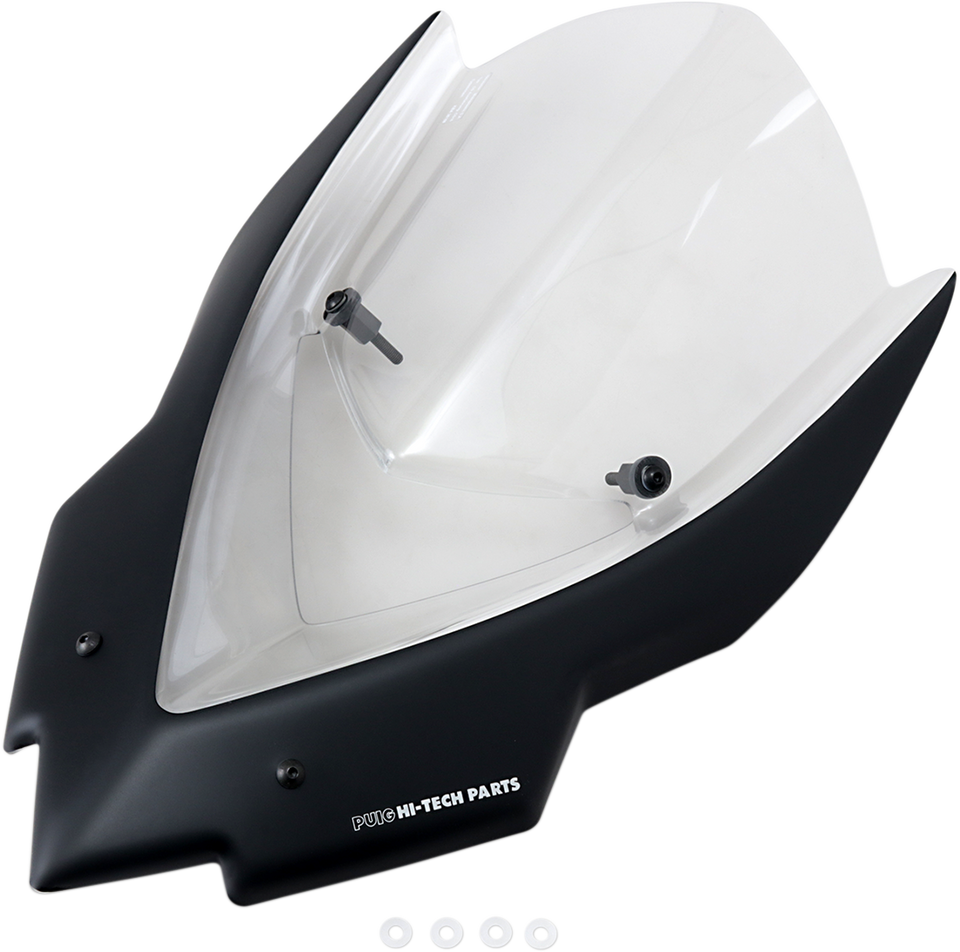 New Generation Windscreen - 17" - Clear - Z1000 - Lutzka's Garage