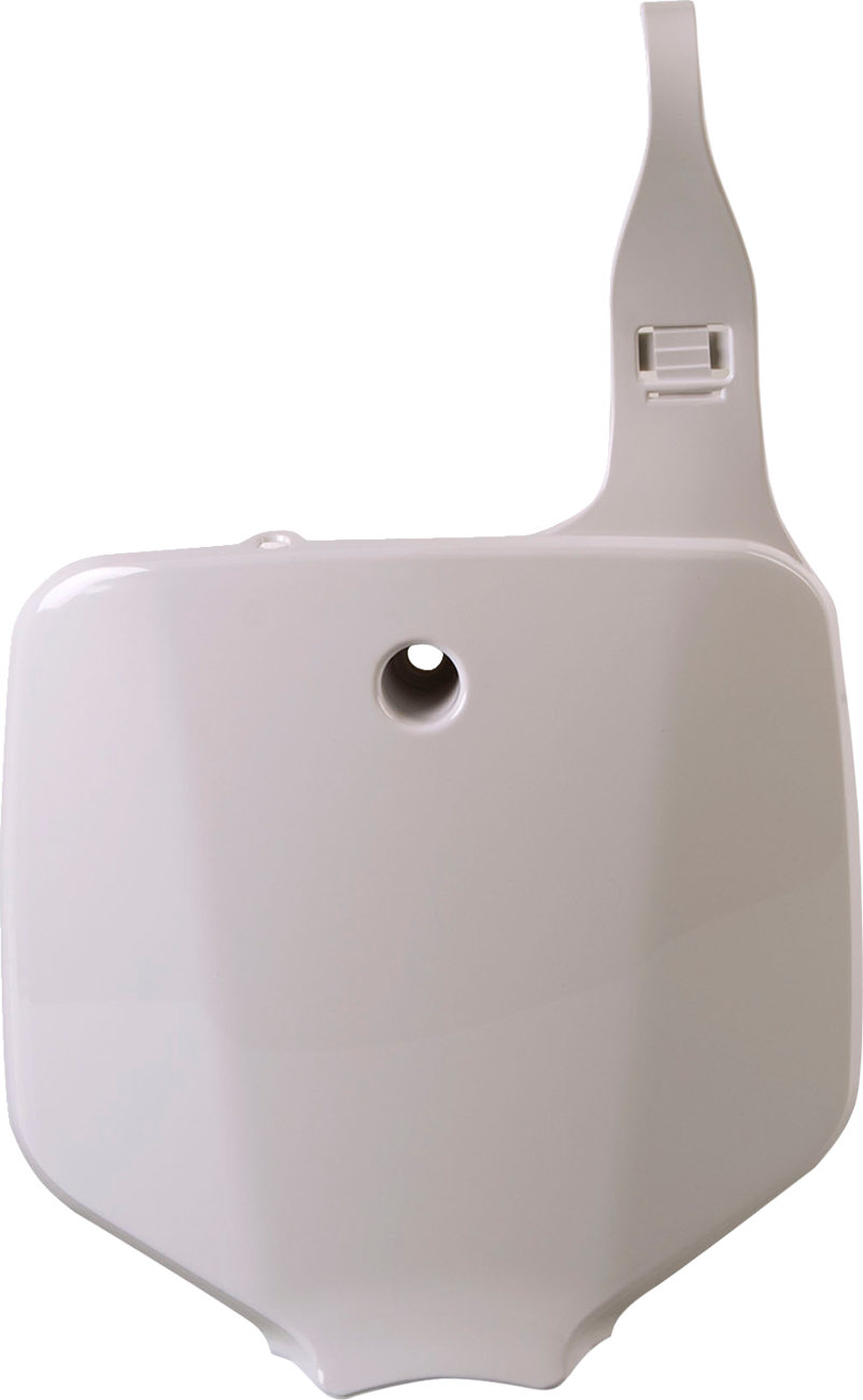 Number Plate - OEM White - Kawasaki/Suzuki