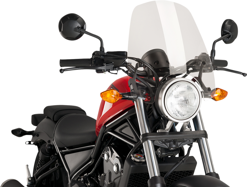 New Generation Windscreen - 16-1/2" - Clear - Honda - Lutzka's Garage