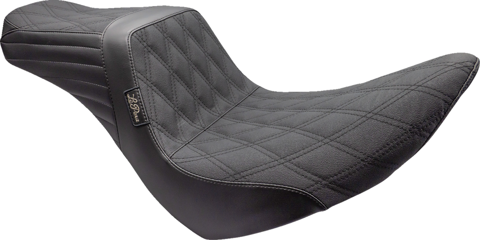 Tailwhip Seat - Double Diamond w/ Grip Tape - Black - Lutzka's Garage