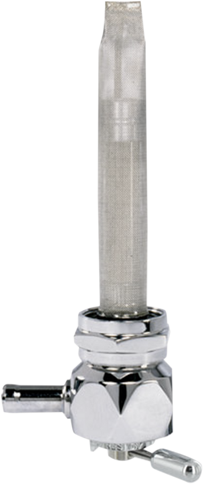 Hex Fuel Valve - Diamond Chrome - 22 mm