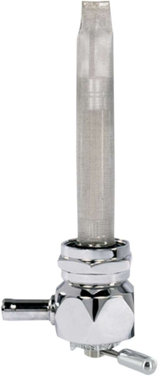 Hex Fuel Valve - Diamond Chrome - 22 mm