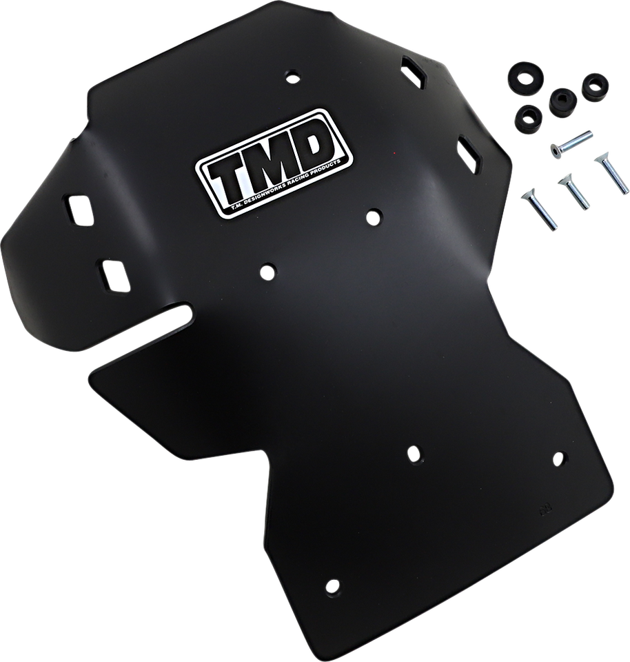 Skid Plate - Black - DR-Z 400/450SM - Lutzka's Garage