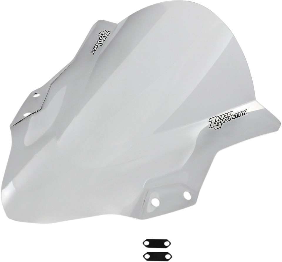 Double Bubble Windscreen - Clear - Ninja 400 - Lutzka's Garage