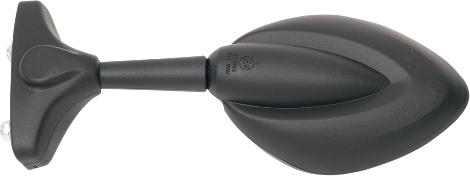 Universal Mirror - Black - Lutzka's Garage