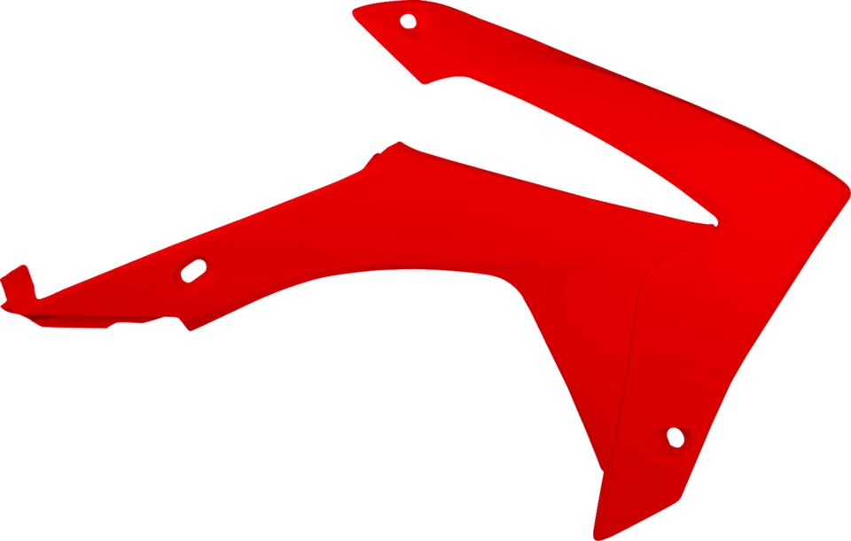 Radiator Cover - Red - CRF 250R/450R - Lutzka's Garage