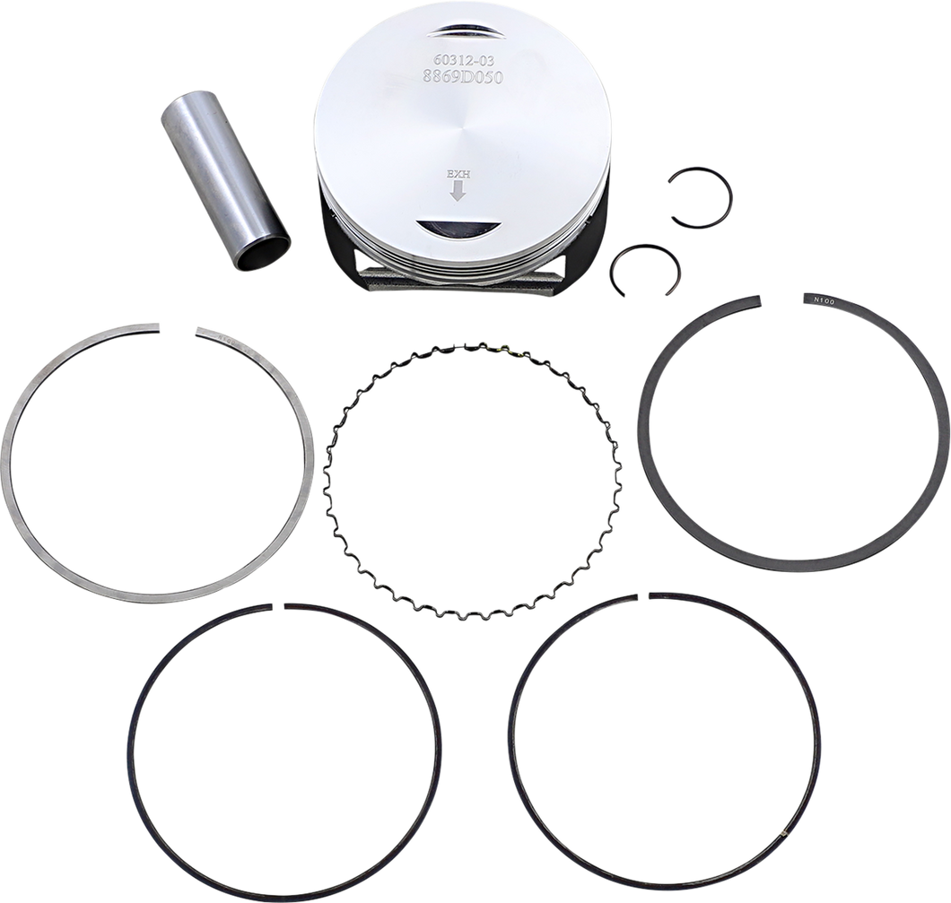 Piston Kit - 86.95 mm - Honda