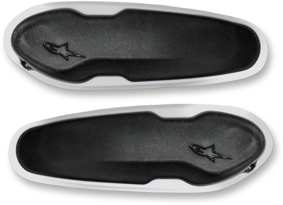 Toe Sliders - SMX Plus - White/Black - Lutzka's Garage