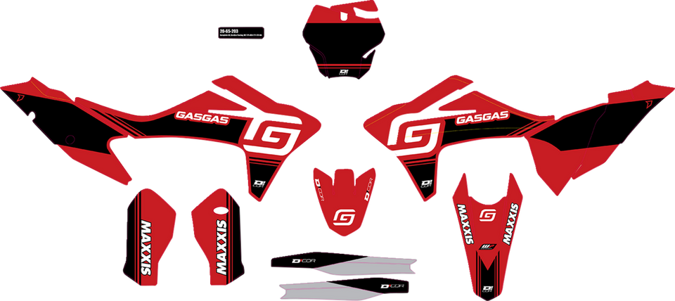 Graphic Kit - GasGas Racing