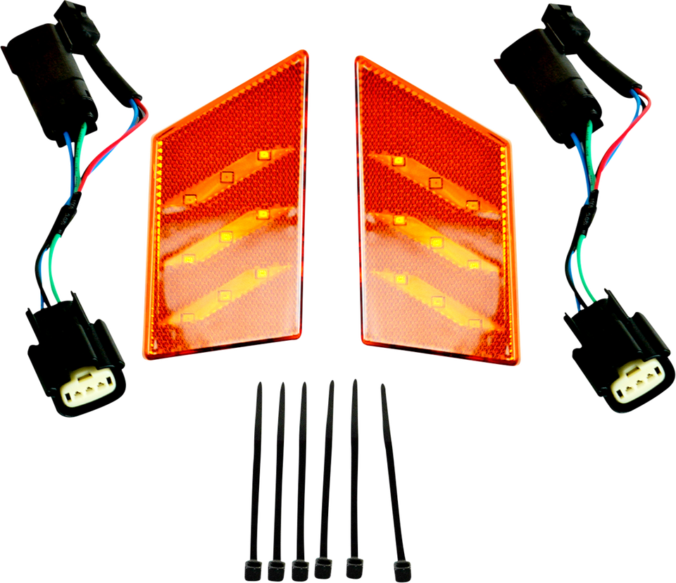 Gold Aura Turn Signal - Amber - Slingshot - Lutzka's Garage