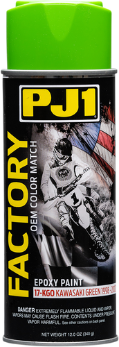 Factory Match Paint - Kawasaki Green 98-02 - 12 oz. net wt. - Aerosol